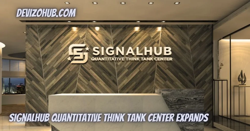 SignalHub quantitative Think Tank center expands