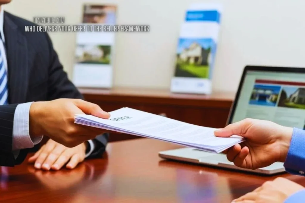 who delivers your offer to the seller framework