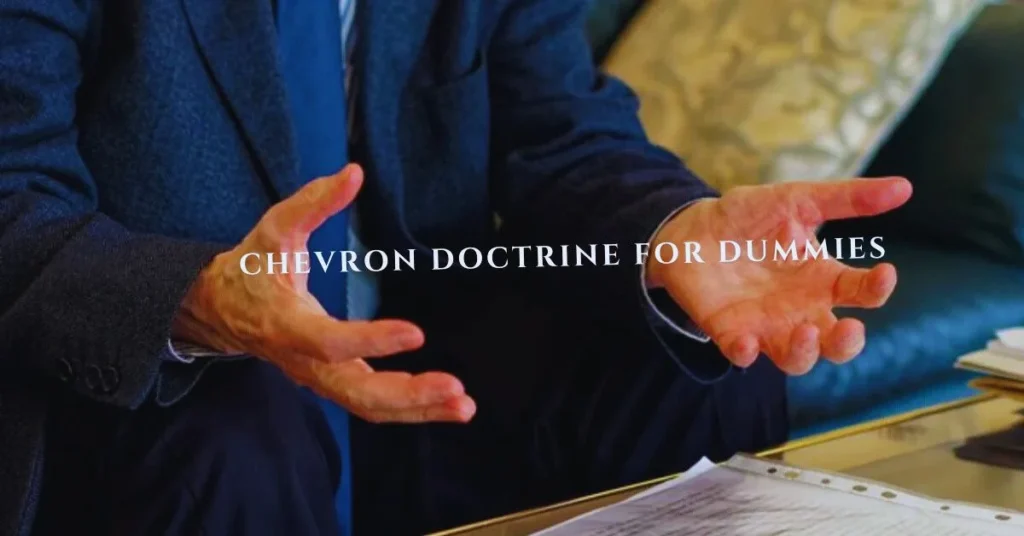Chevron Doctrine for Dummies: How Agencies Interpret Laws in the U.S. chevron doctrine for dummies